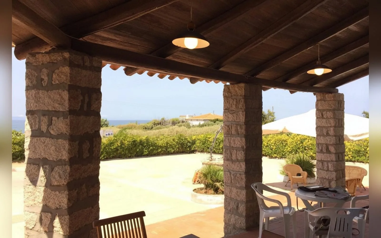 Villa panoramica nel golfo Asinara, 