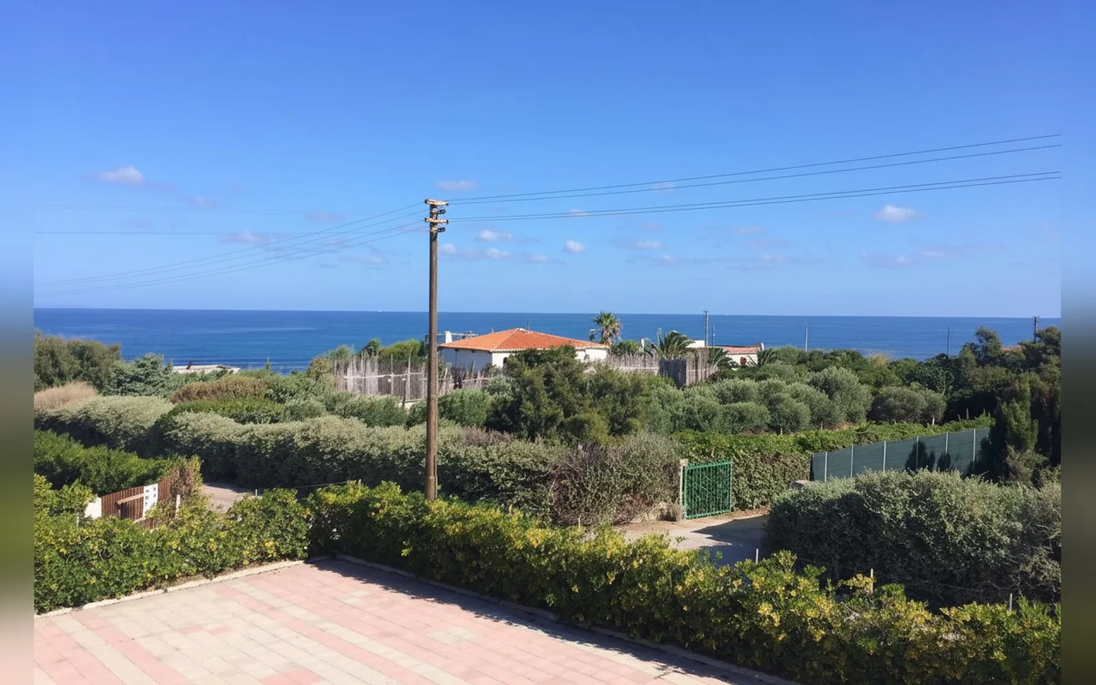 Villa panoramica nel golfo Asinara, 